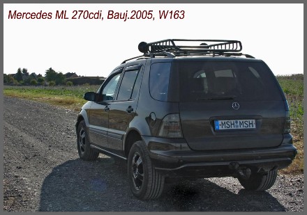 Mercedes ML 270 cdi, w163