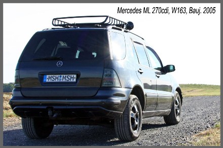 Mercedes ML 270 cdi, w163